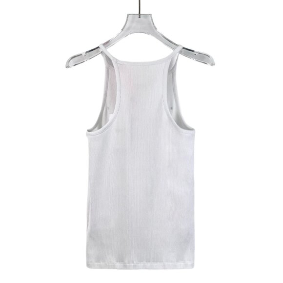 Givenchy White Diamond-Studded Sleeveless Knitted Vest M Brand New With Tag - Picture 2 of 8